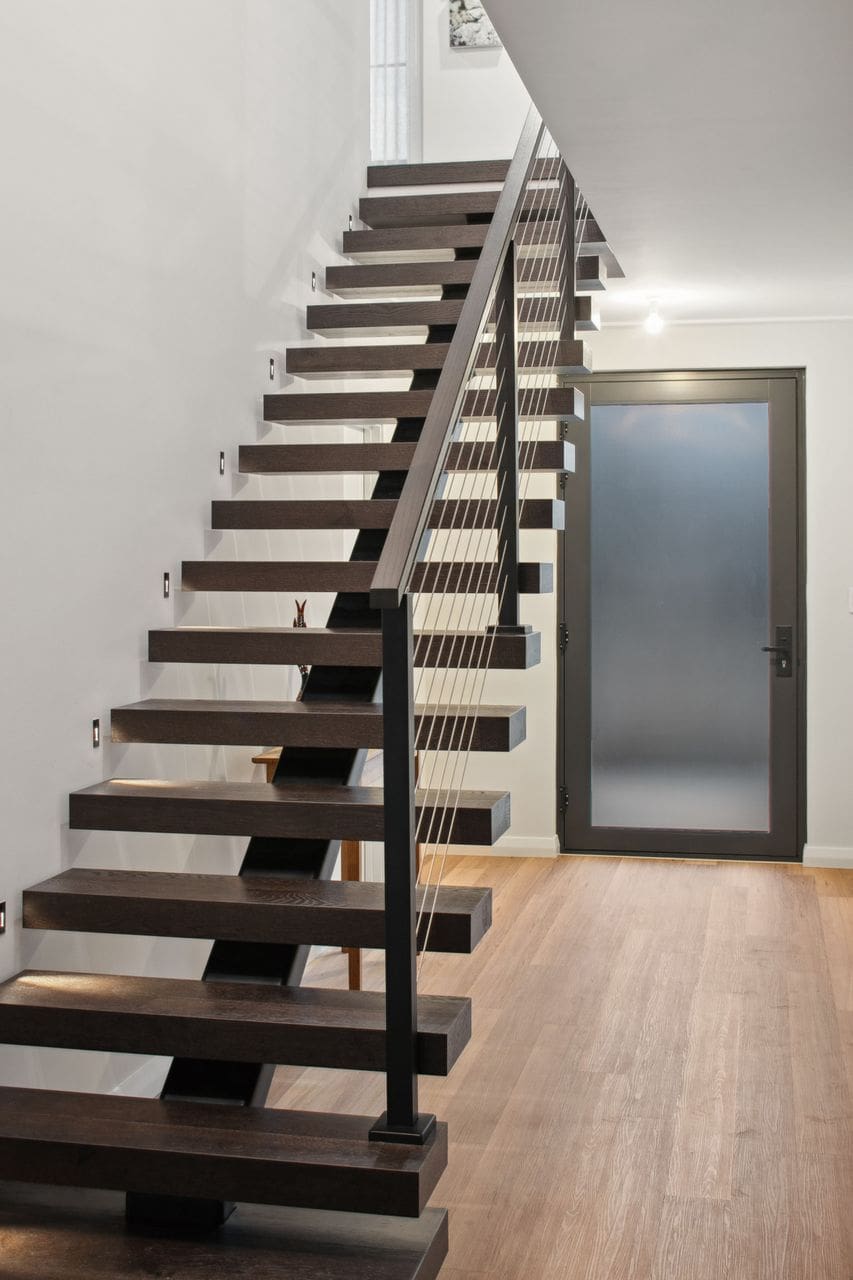 Knockdown Rebuild in Perth - Staircase