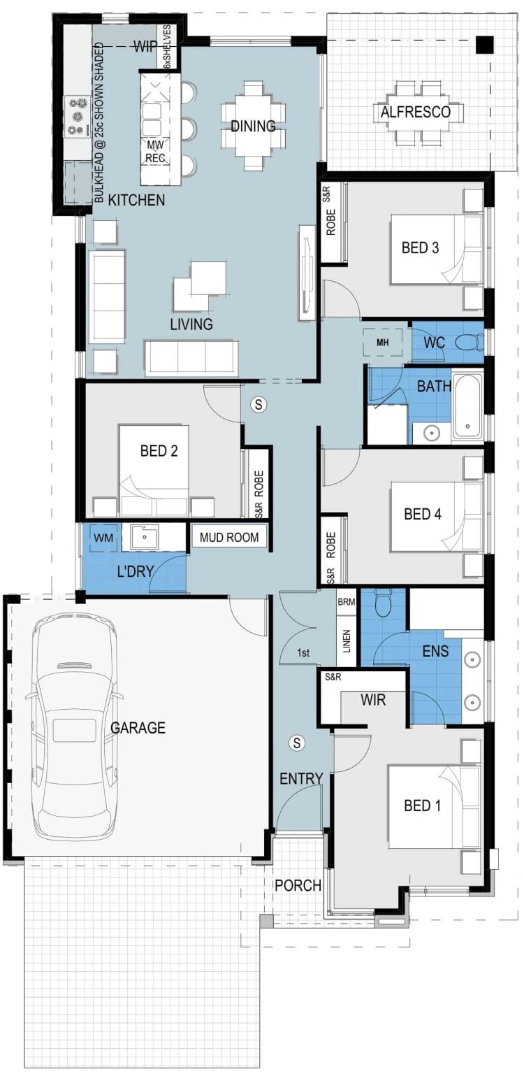Elegance floorplan