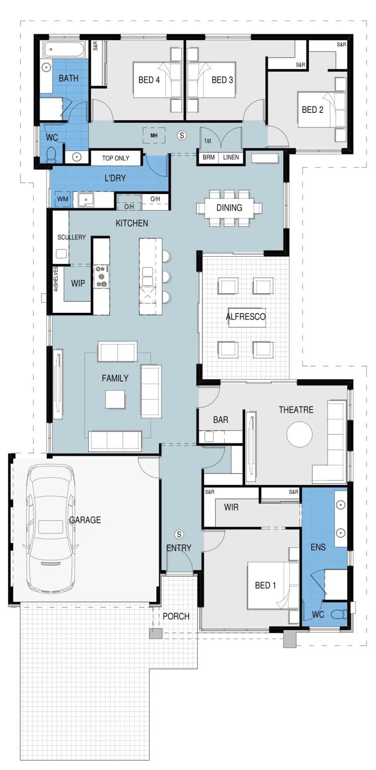 Opulence Floorplan